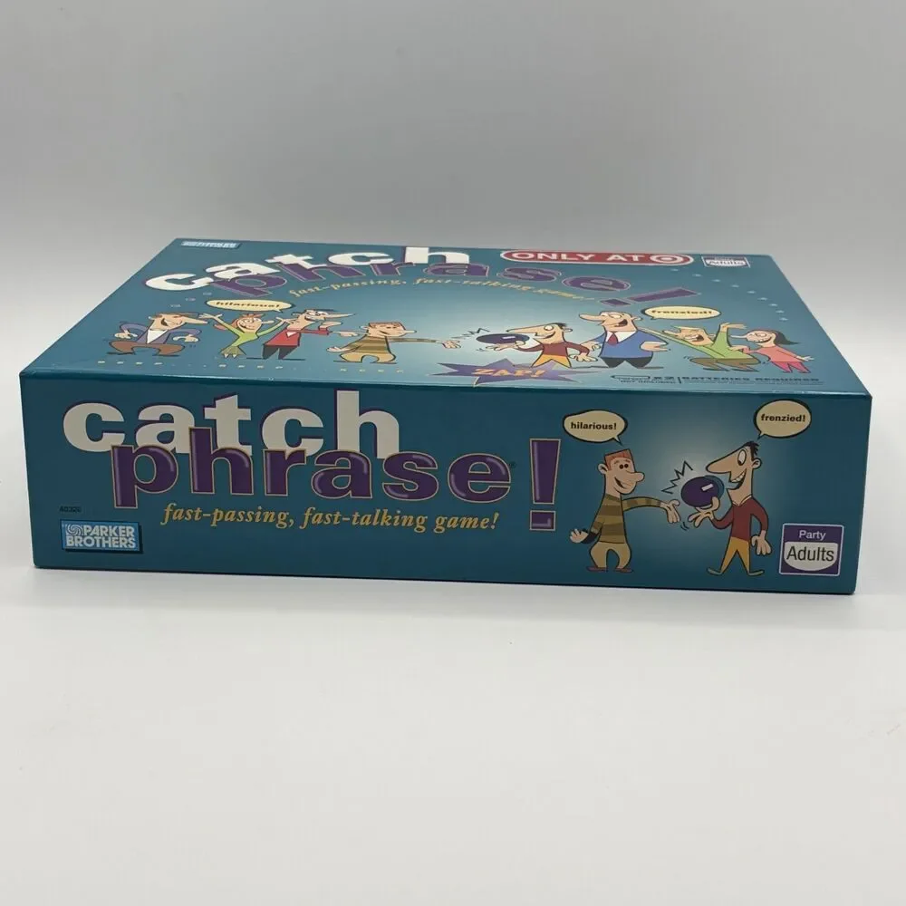 VINTAGE Catch Phrase Game COMPLETE WORKS Parker Brothers 1994 90s Words